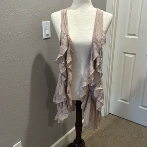 Cute longer sleeveless tunic  - h&m - size medium